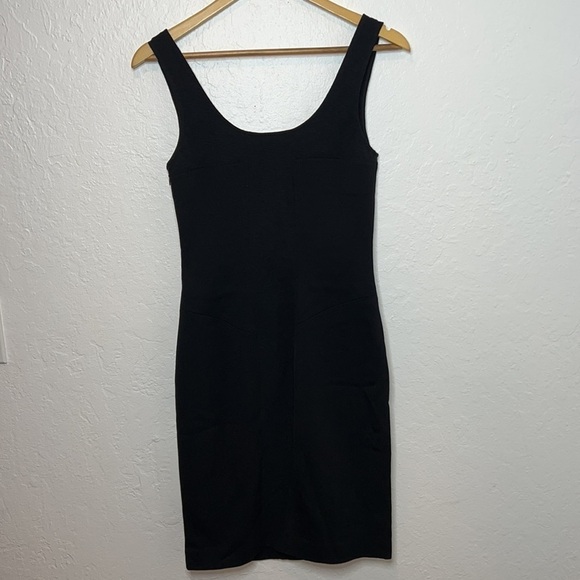 DVF Ulani Black Tank Dress Size 6 - Picture 4 of 10